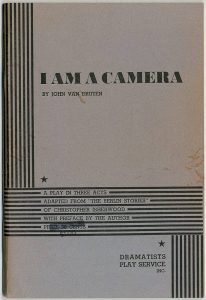 I Am a Camera