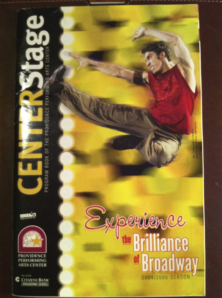 Photo of the program cover