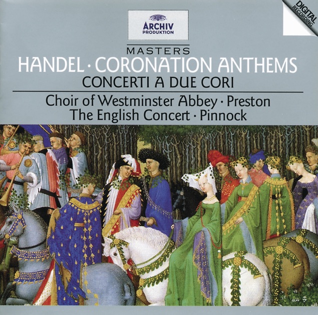 Album cover for Handel Coronation Anthems