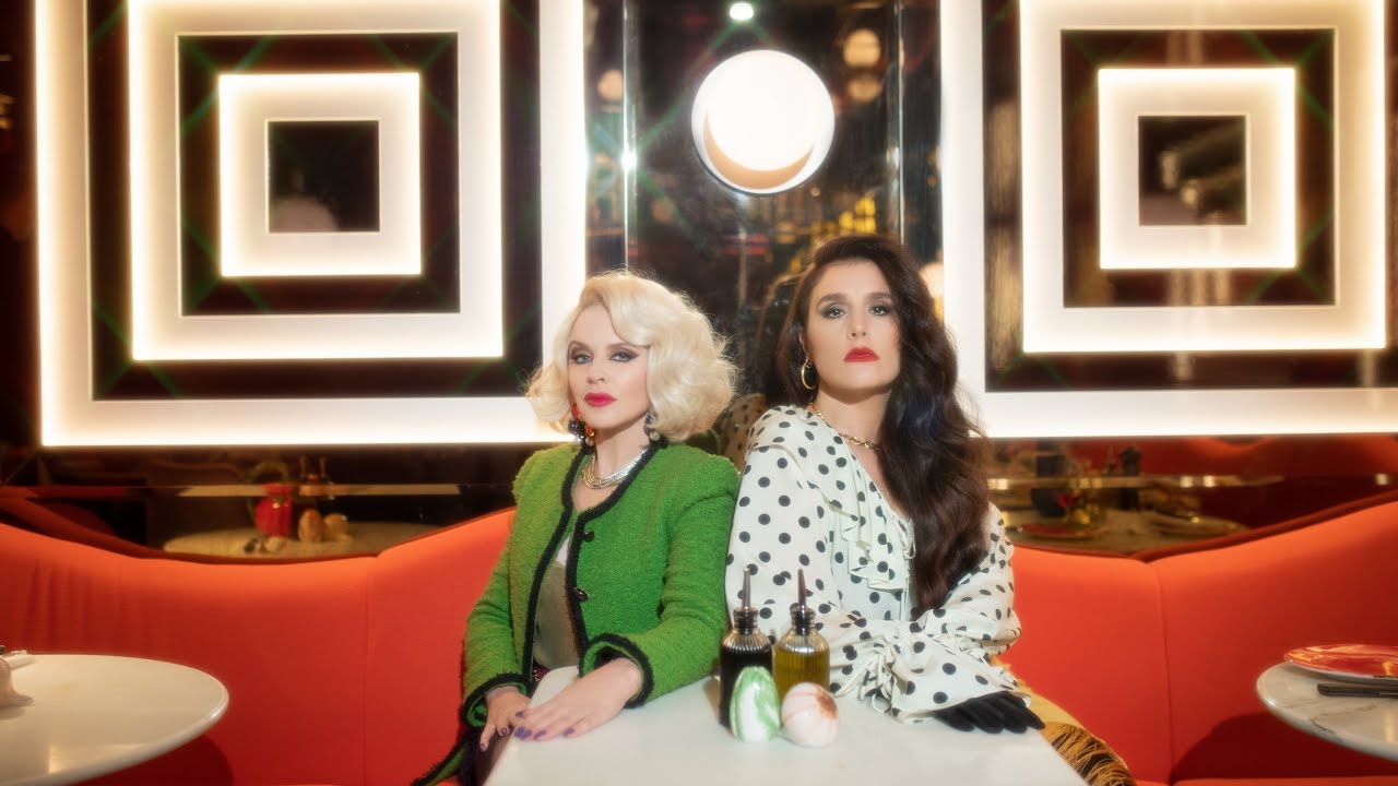 Still from the music video for Kiss of Life