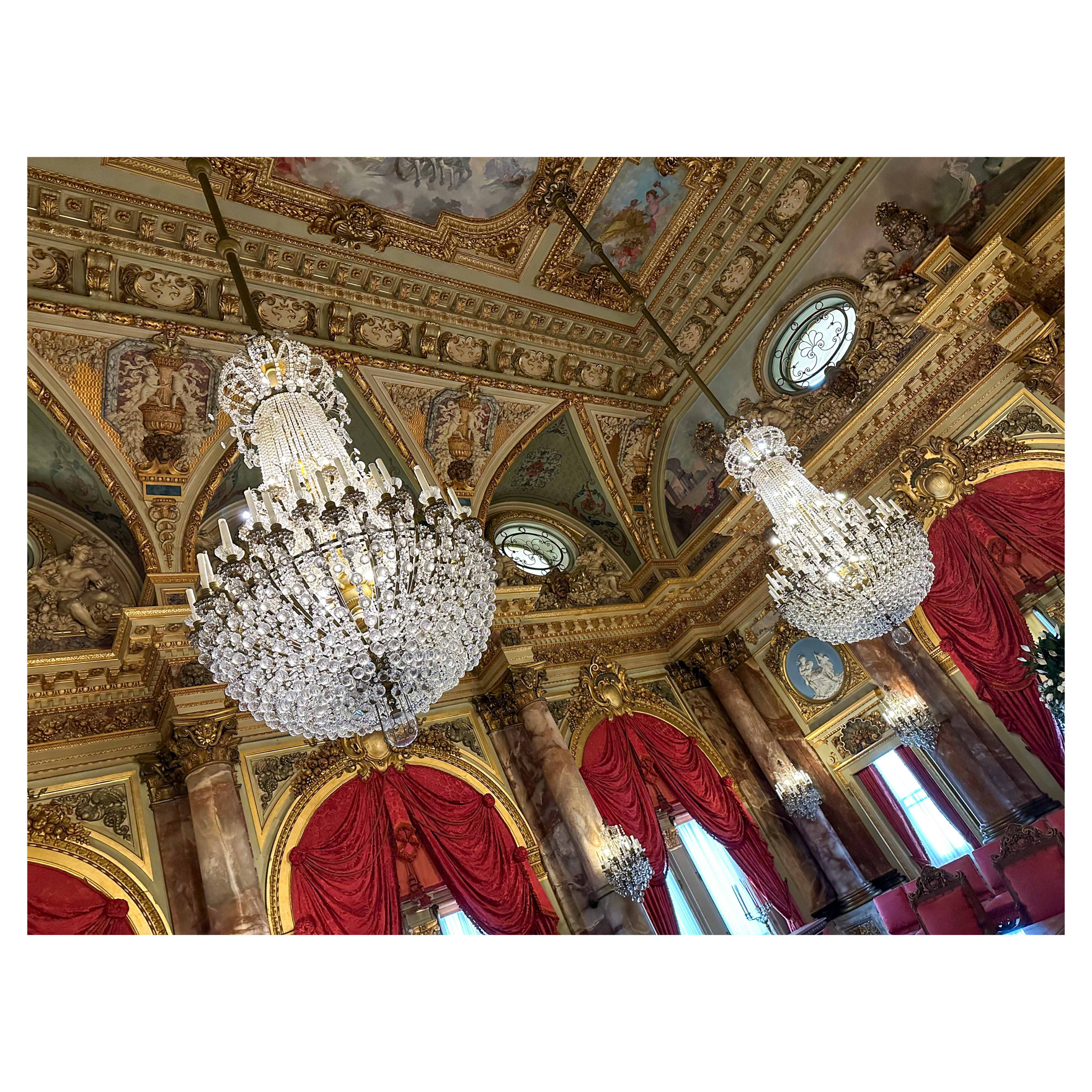 The ballroom at The Breakers