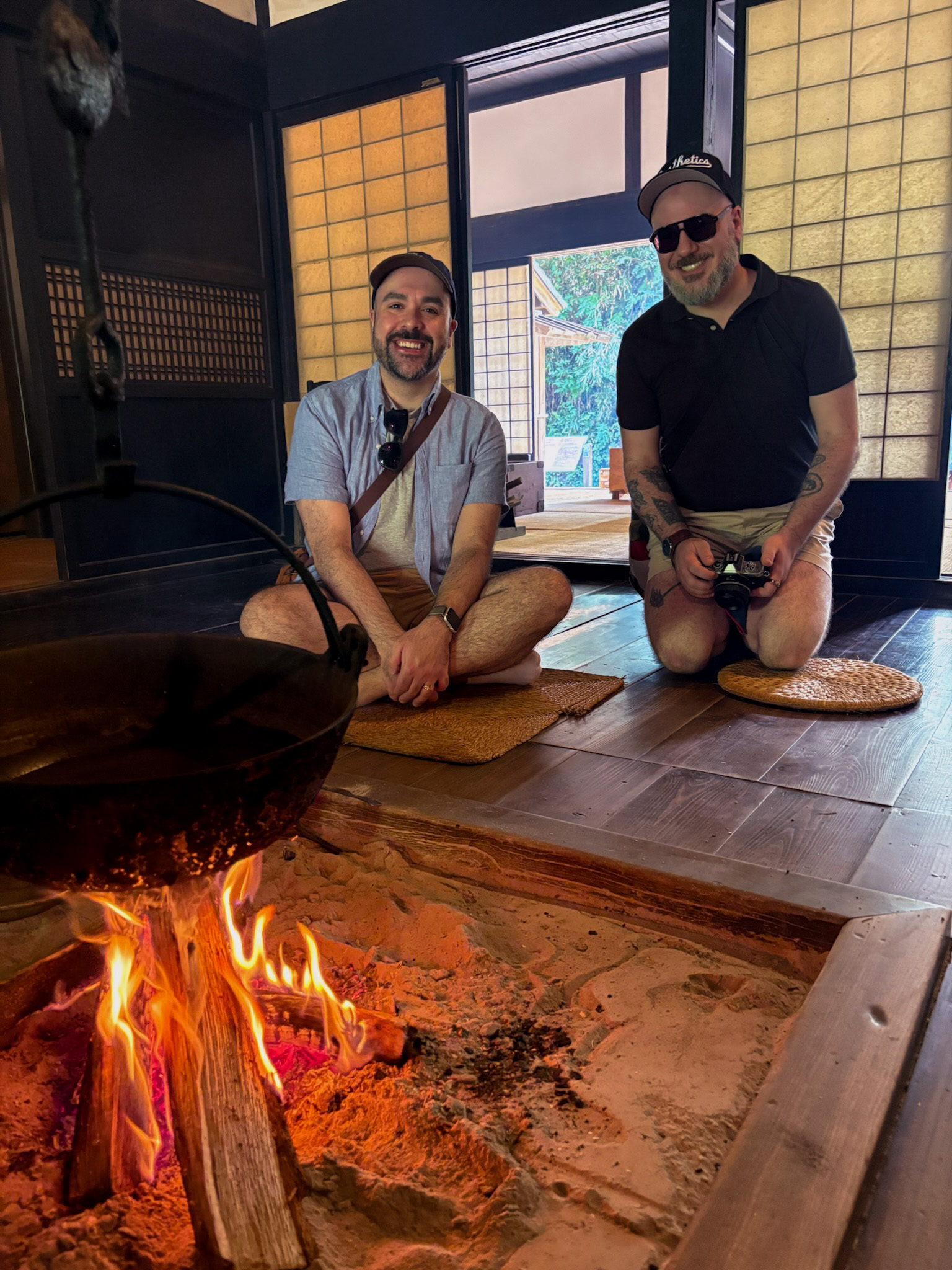 Irori hearth